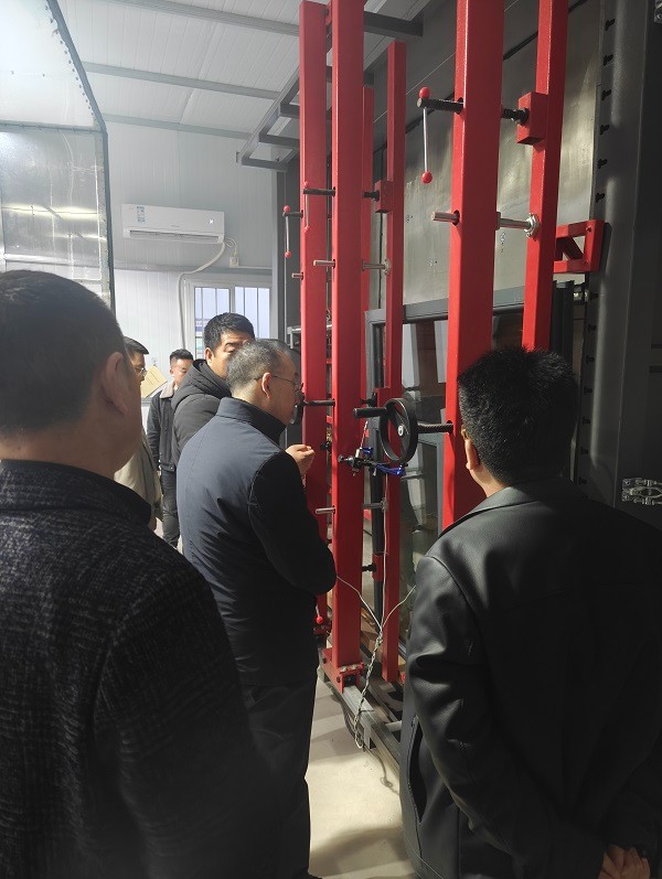 庆阳市总工会领导莅临信合与恒达公司参观指导